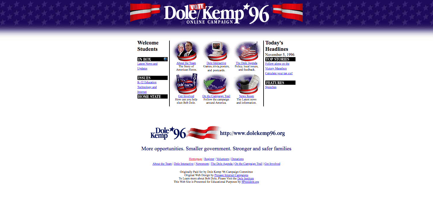 Web design - Dole Kemp